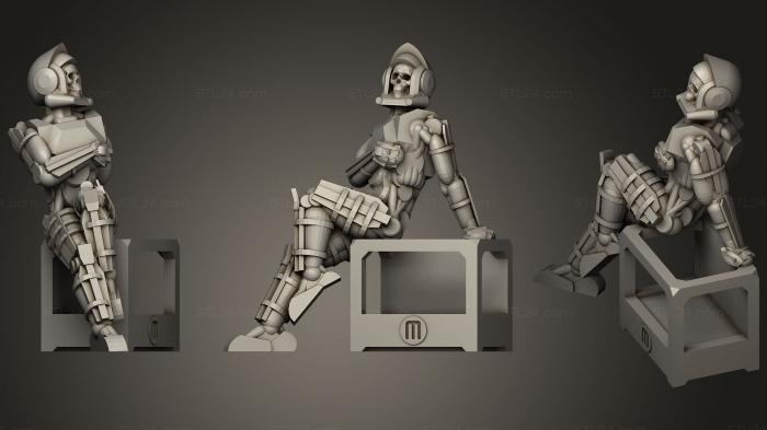 Figurines heroes, monsters and demons (Printsexy, STKM_1083) 3D models for cnc